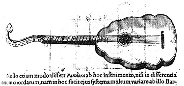 [Fludd bandora.]